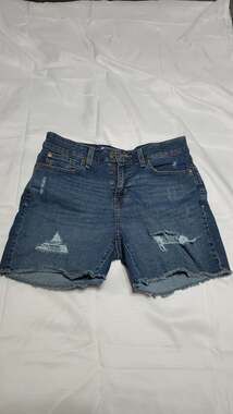 Levi Strauss & Co. Gold Label Women's Size 6 Distressed Mid Rise Jean Shorts